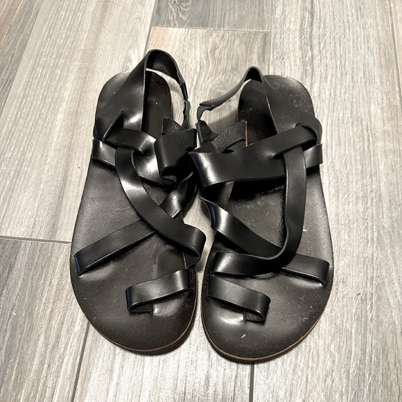 Brador Men’s Leather Sandals - Picture 1 of 3